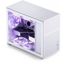 Jonsbo D31 Mesh White Mini Tower Case - Sleek Design, Superior Cooling & Optimal Performance!